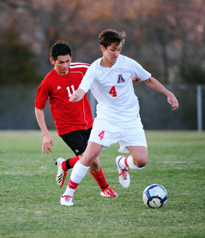 Allen vs. Garland- Boys Soccer 1-18-14