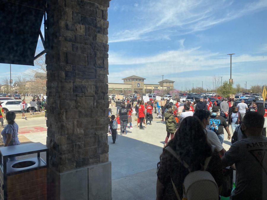Protests over the death of Marvin Scott III at Allen Premium Outlets