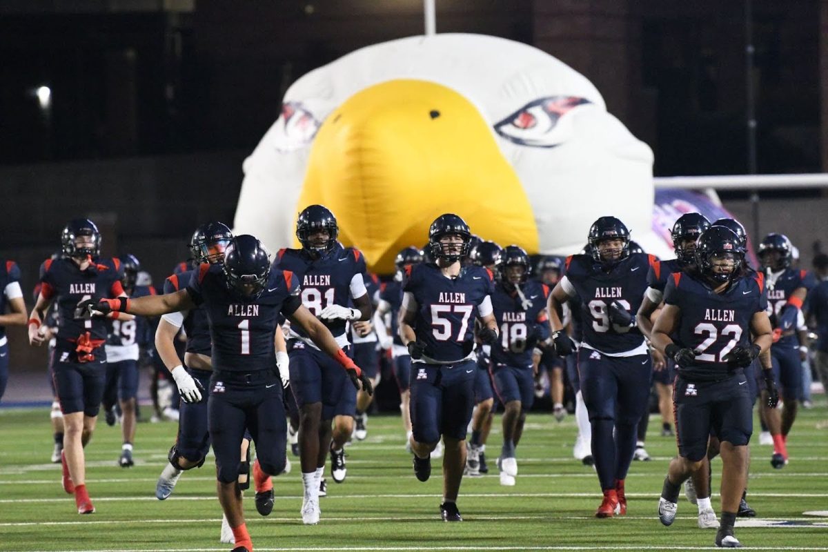 On Friday, Aug. 29, the Allen Eagles bring home a victory against Midland Legacy for their first home game of the season. 